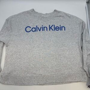 Women’s Calvin Klein Performance Crewneck Sweatshirt 1X Gray New With Tag